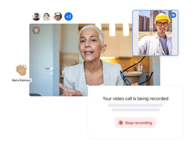 Graba tus reuniones en Google Meet para revisarlas en otro momento y no perder detalles importante.