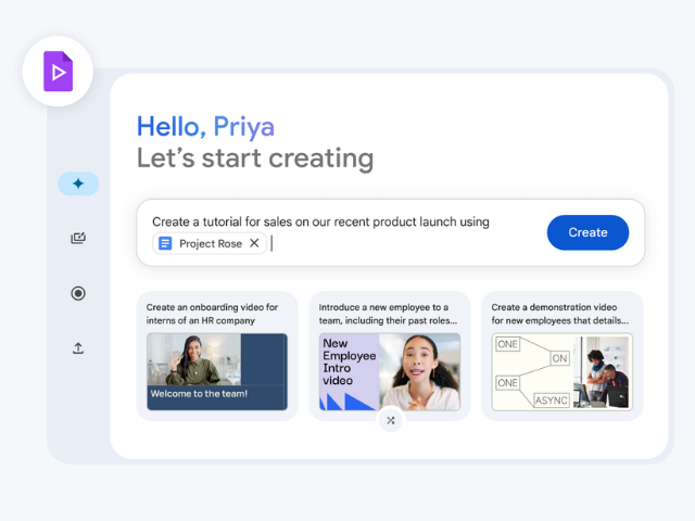 Google Vids te ayuda a generar videos fácilmente con la ayuda de inteligencia artificial.