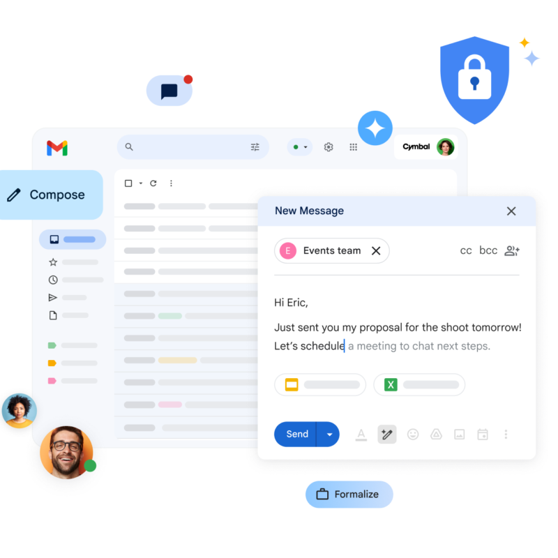 Gmail te ayuda a ahorrar tiempo con la ayuda de Gemini.