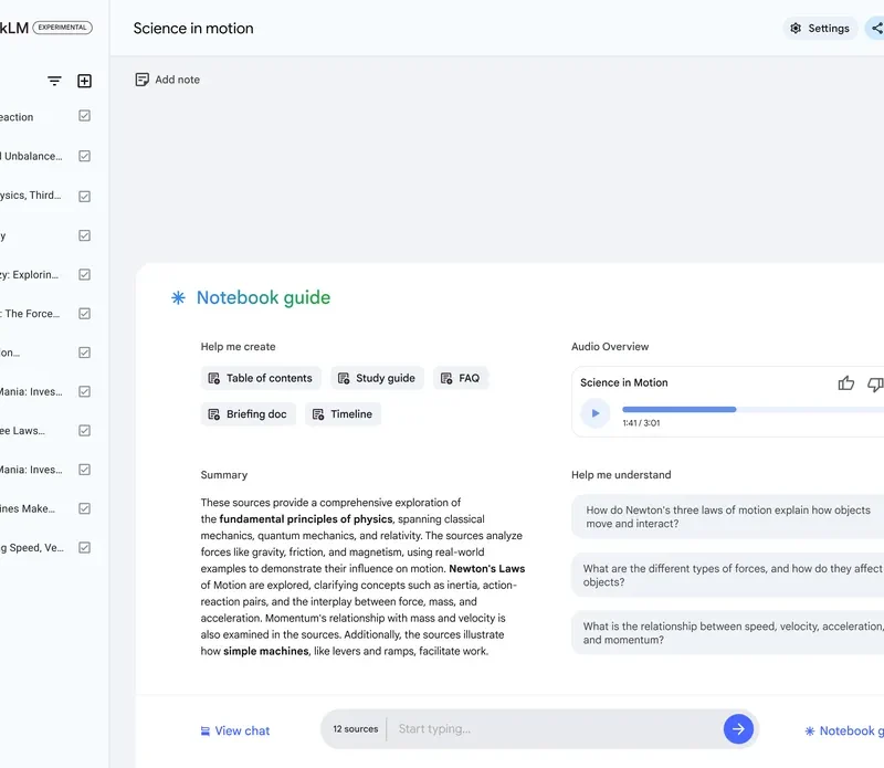 Genera podcast para tener una comprensión más accesible de la información que deseas.