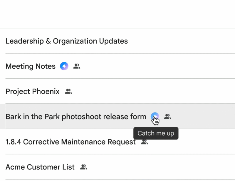 Optimiza la colaboración con "Catch me up". Aprende cómo esta función impulsada por Gemini en Google Drive te permite estar al tanto de las novedades de forma rápida y eficiente.