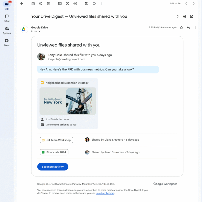 Optimiza tu flujo de trabajo con Google Drive. Aprende a usar las herramientas clave para la productividad: reproducción de video instantánea y gestión inteligente de archivos.