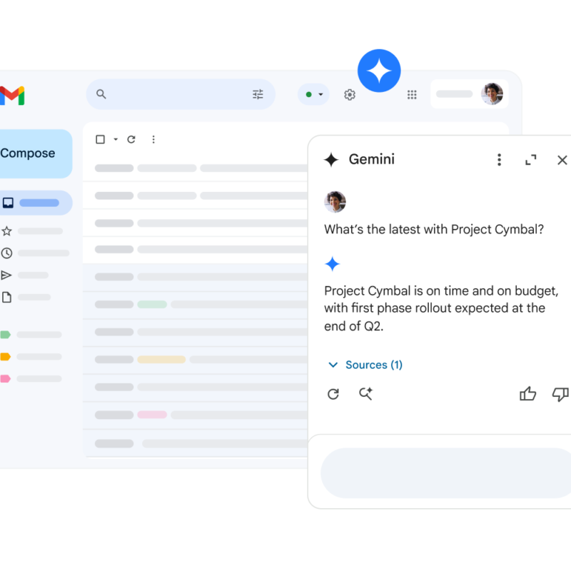 Gemini en Gmail te ayuda a ponerte al día con todos tus correos de forma óptima.