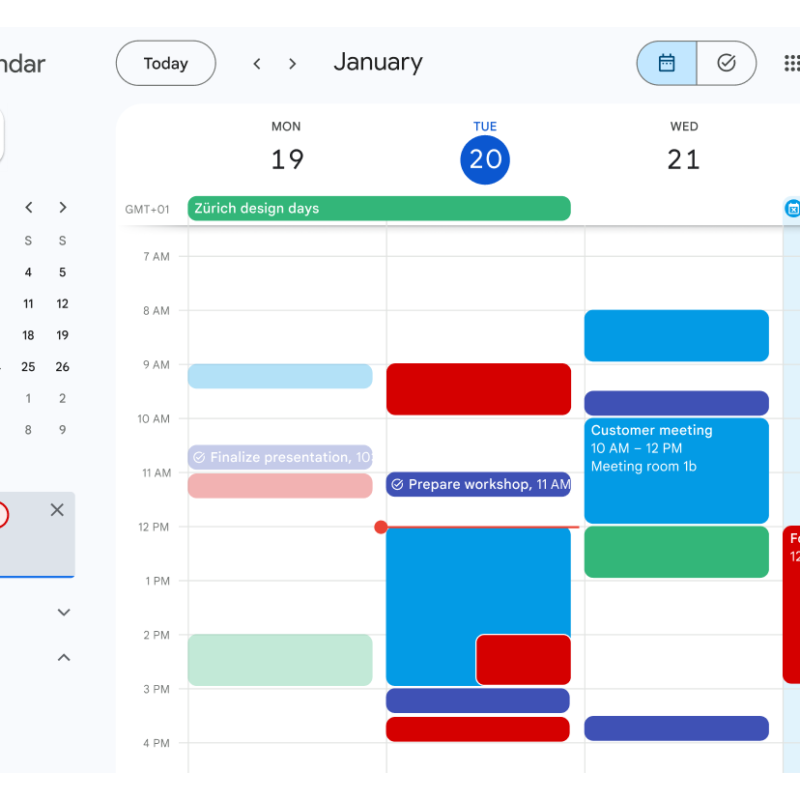 Dale seguimiento a tus eventos, reuniones y pendientes a través de Google Calendar con esta guía rápida.