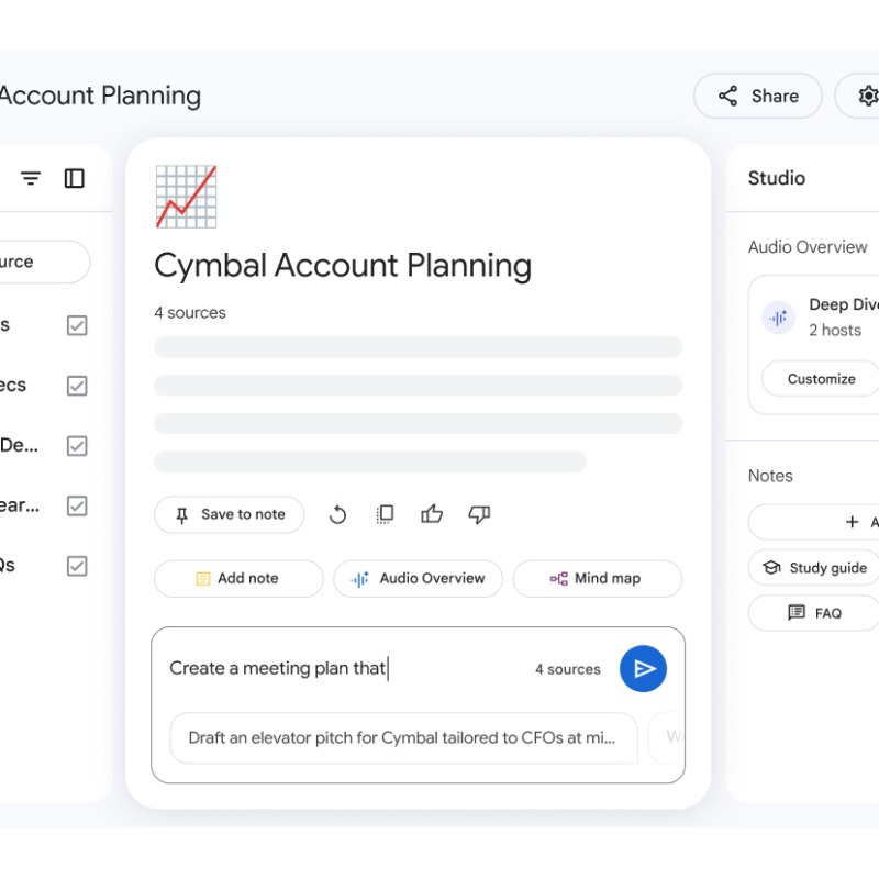 Aprende a usar la herramienta de Google para organizar ideas, investigar y crear borradores en minutos.