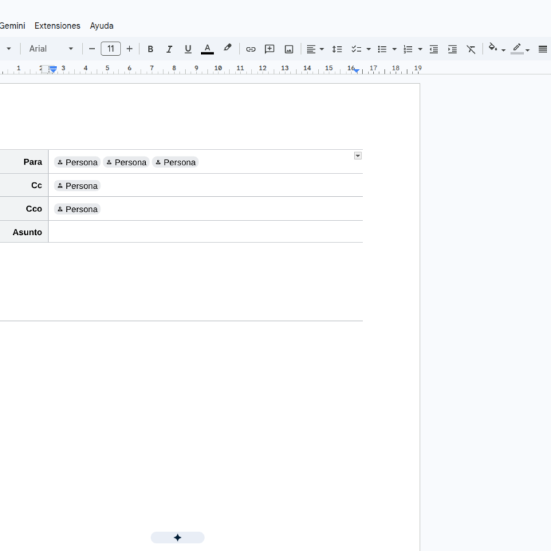 Aprende a redactar correos electrônicos desde Google Docs